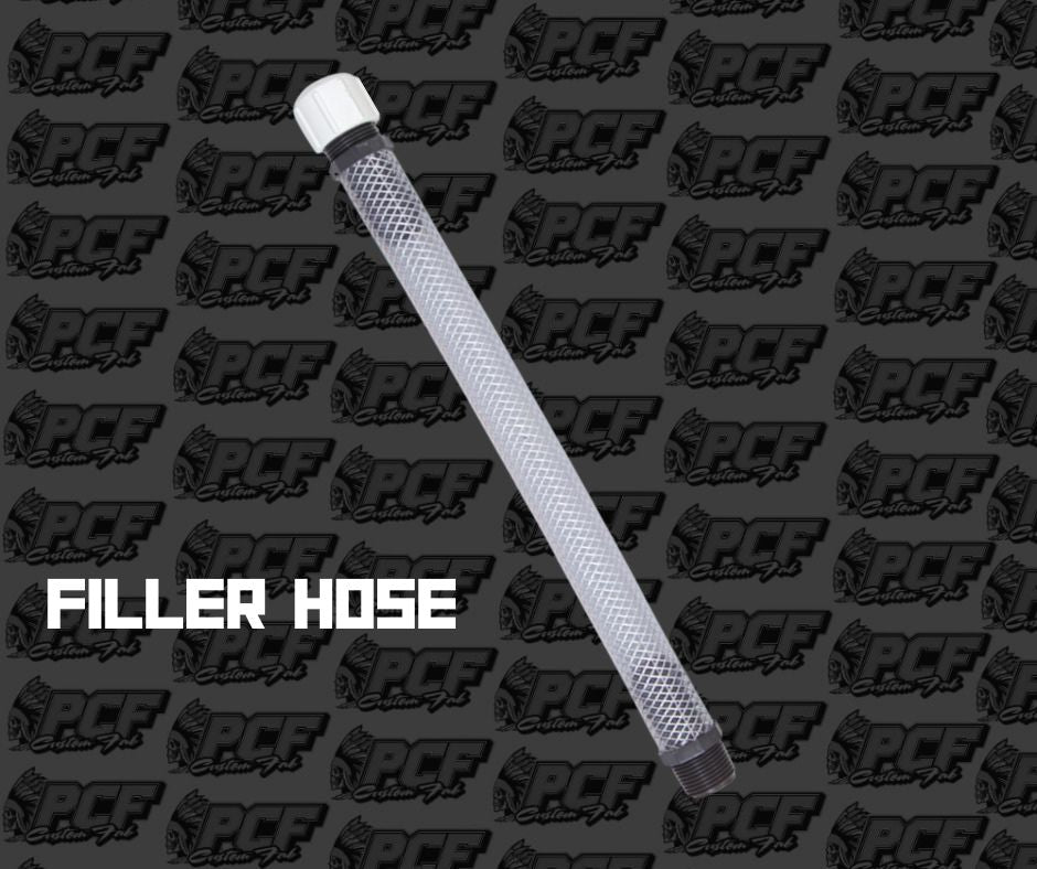 5 GALLON FUEL JUG WITH FILLER HOSE