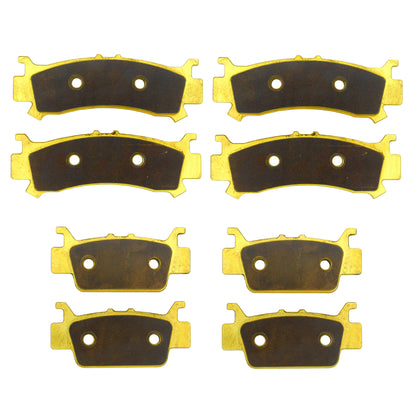 Honda Pioneer 1000/1000-5/1000-6 2016-2024 Brass Brake Pad Set