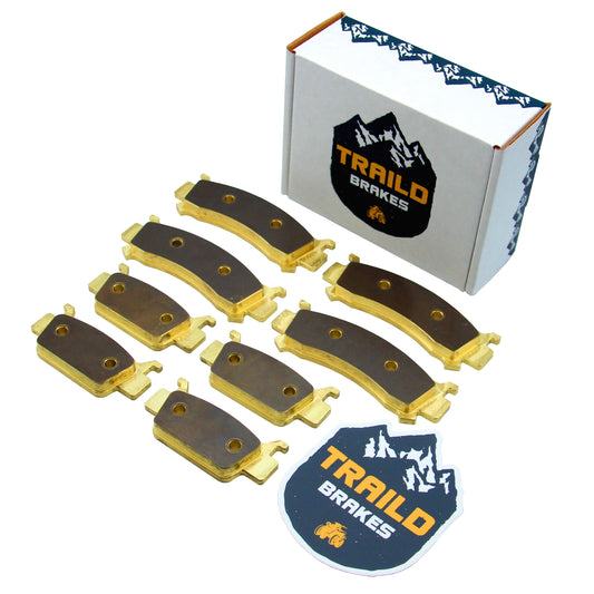 Honda Talon 1000R/1000X/1000X-4 2019-2026 Brass Brake Pad Set