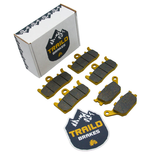 Kawasaki ZR1000 Z-H2 2020–2025 Ceramic Brake Pad Set