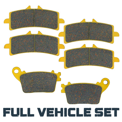 Suzuki GSX-R 600/750/1000 2011–2026 Ceramic Brake Pad Set