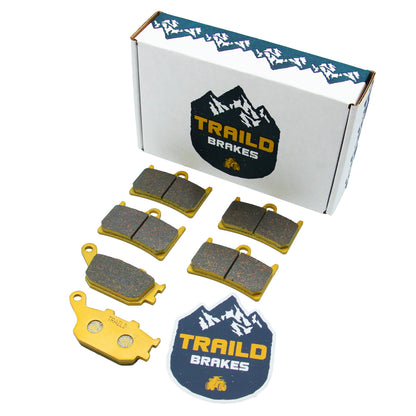 Yamaha YZFR6/YZFR1/FZ7/FZ8/FJ9/FZ10/FZ1/MT07/MT09/MT10/XSR 900 Ceramic Brake Pad Set 2003-2026