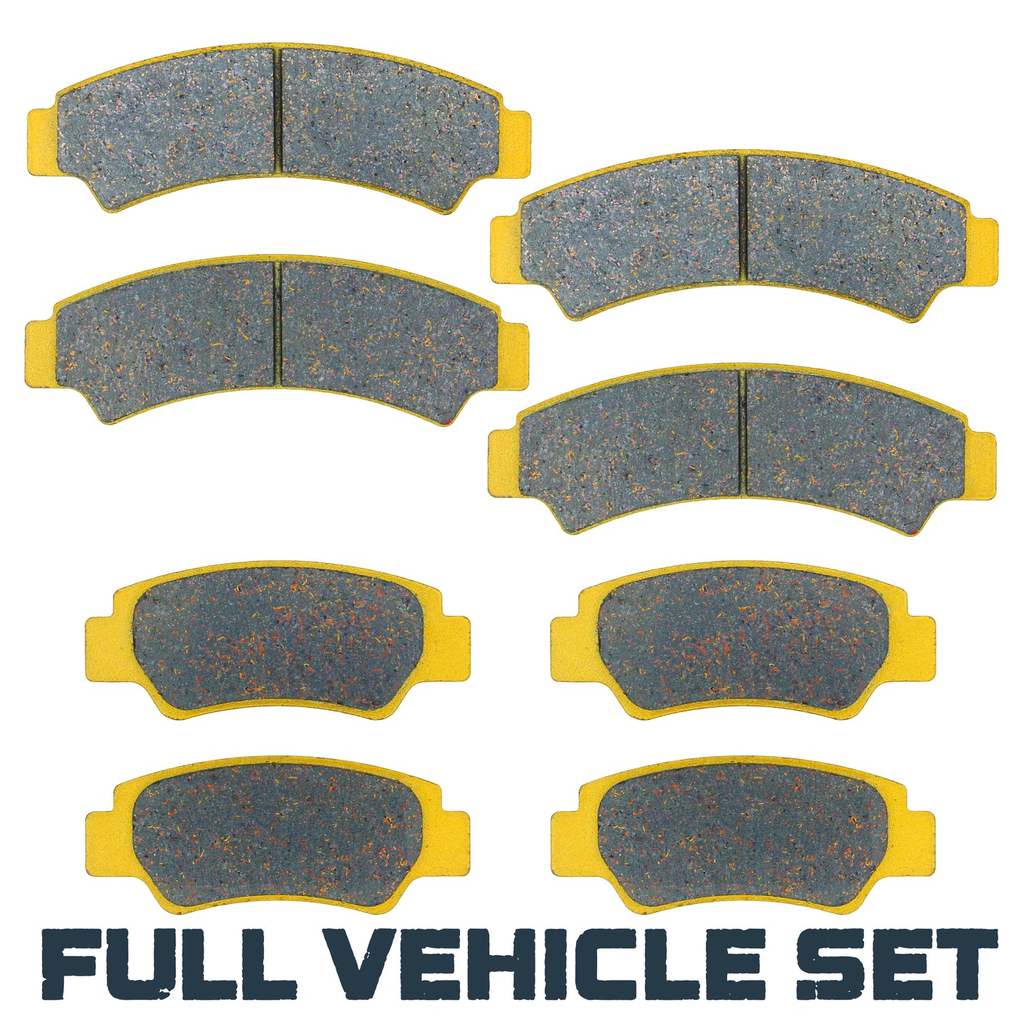 Segway Snarler AT5/AT6/AT10 2020-2025 Ceramic Brake Pad Set
