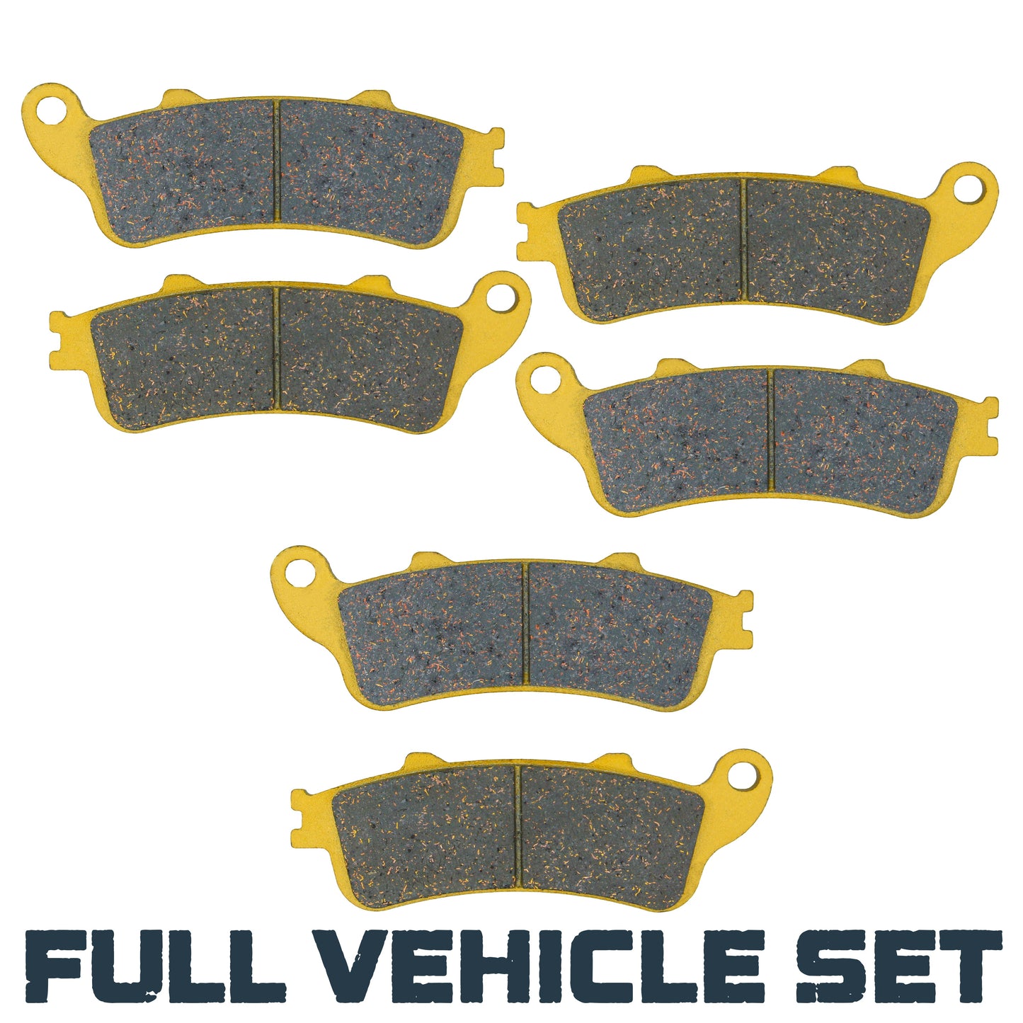 Honda Valkyrie Rune 2004-2005 Ceramic Brake Pad Set