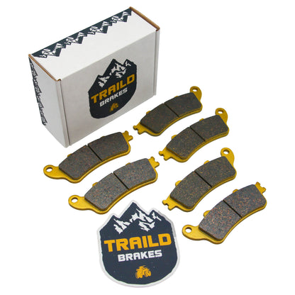Honda VTX1800 2002-2008 Ceramic Brake Pad Full Vehicle Set