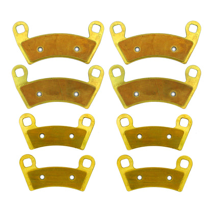 Polaris Ranger 1000/XP 1000/Crew 1000/Crew XP 1000/Crew SP 570/Kinetic 2018-2026 Brass Brake Pad Set