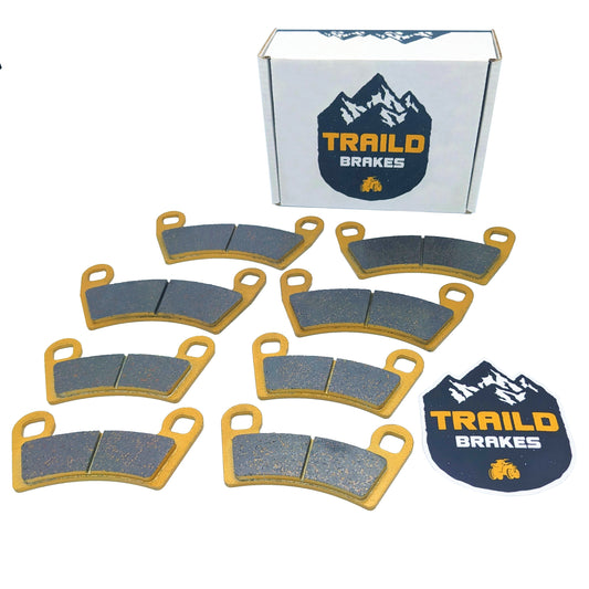 Polaris RZR XP 1000/XP4 1000/RZR 4 900/S 4 1000/S 4 900 2015-2025 Ceramic Brake Pad Set