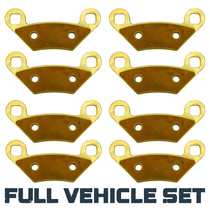 Polaris Scrambler XP 1000 2014-2018 Brass Brake Pad Set
