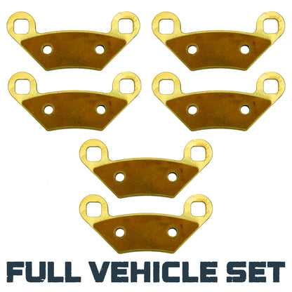 Polaris Scrambler 850 2013-2026 Brass Brake Pad Set