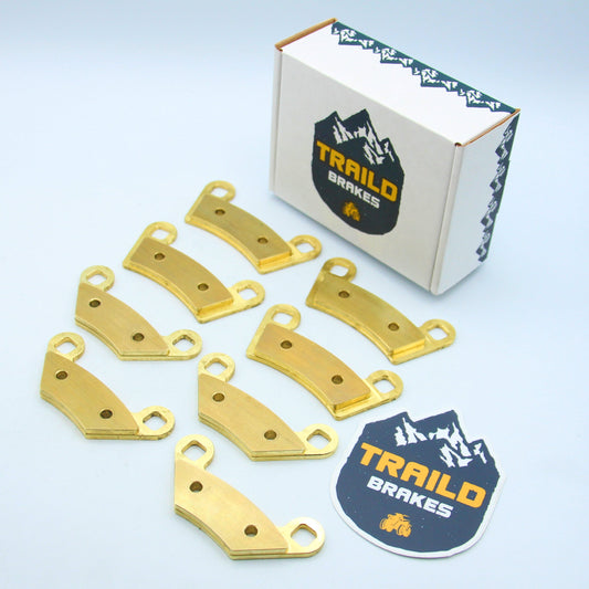 Polaris Scrambler XP1000 S 2020-2024 Brass Brake Pad Set
