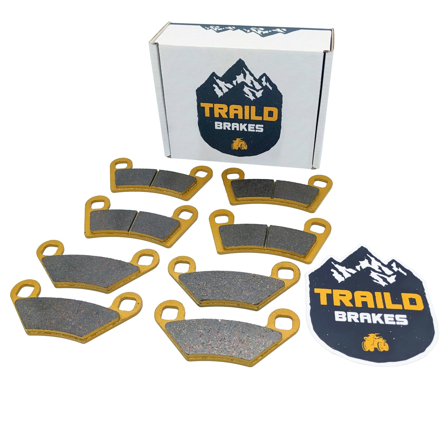 Polaris Scrambler XP 1000 S 2020-2026 Ceramic Brake Pad Set