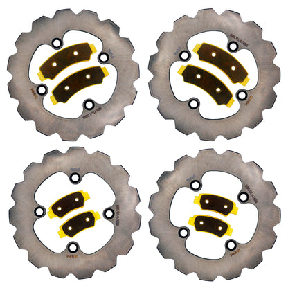 CFMoto UForce 1000/600 2019-2026 Ridge Rider Rotor and Pad Kit