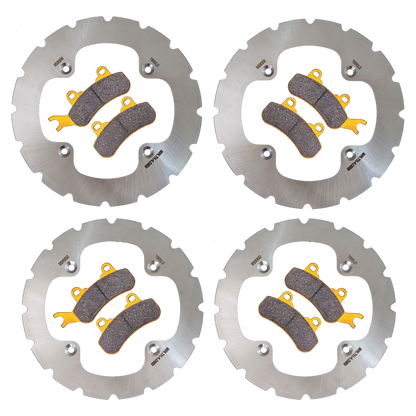 Can-Am Commander/Commander MAX 1000R/700 2021-2024 Ridge Rider Rotor and Pad Kit