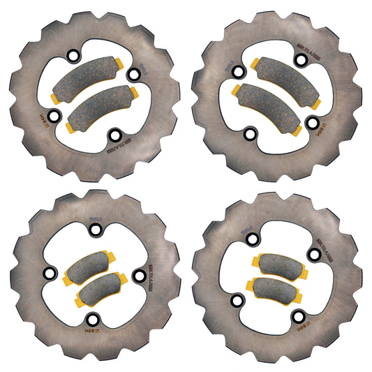 CFMoto ZForce 950/800 2020-2026 Ridge Rider Rotor and Pad Kit