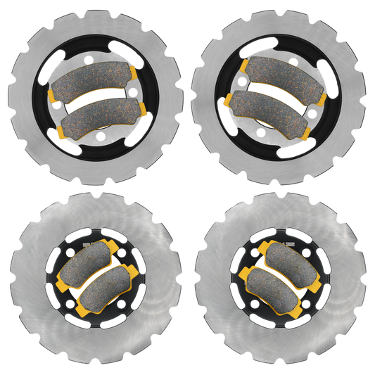 CFMoto CForce 600/800/1000 2019-2026 Ridge Rider Rotor and Brake Pad Kit