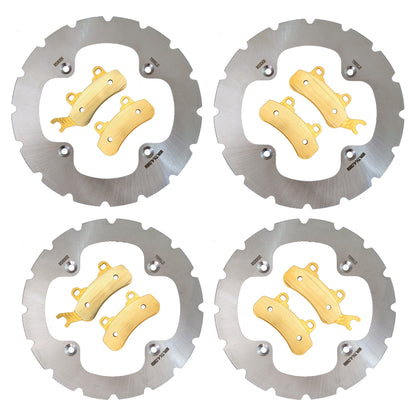 Can-Am Commander/Commander MAX 1000R/700 2021-2026 Ridge Rider Rotor and Pad Kit