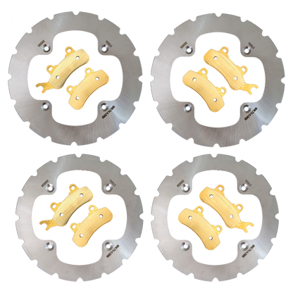 Can-Am Commander/Commander MAX 1000R/700 2021-2024 Ridge Rider Rotor and Pad Kit