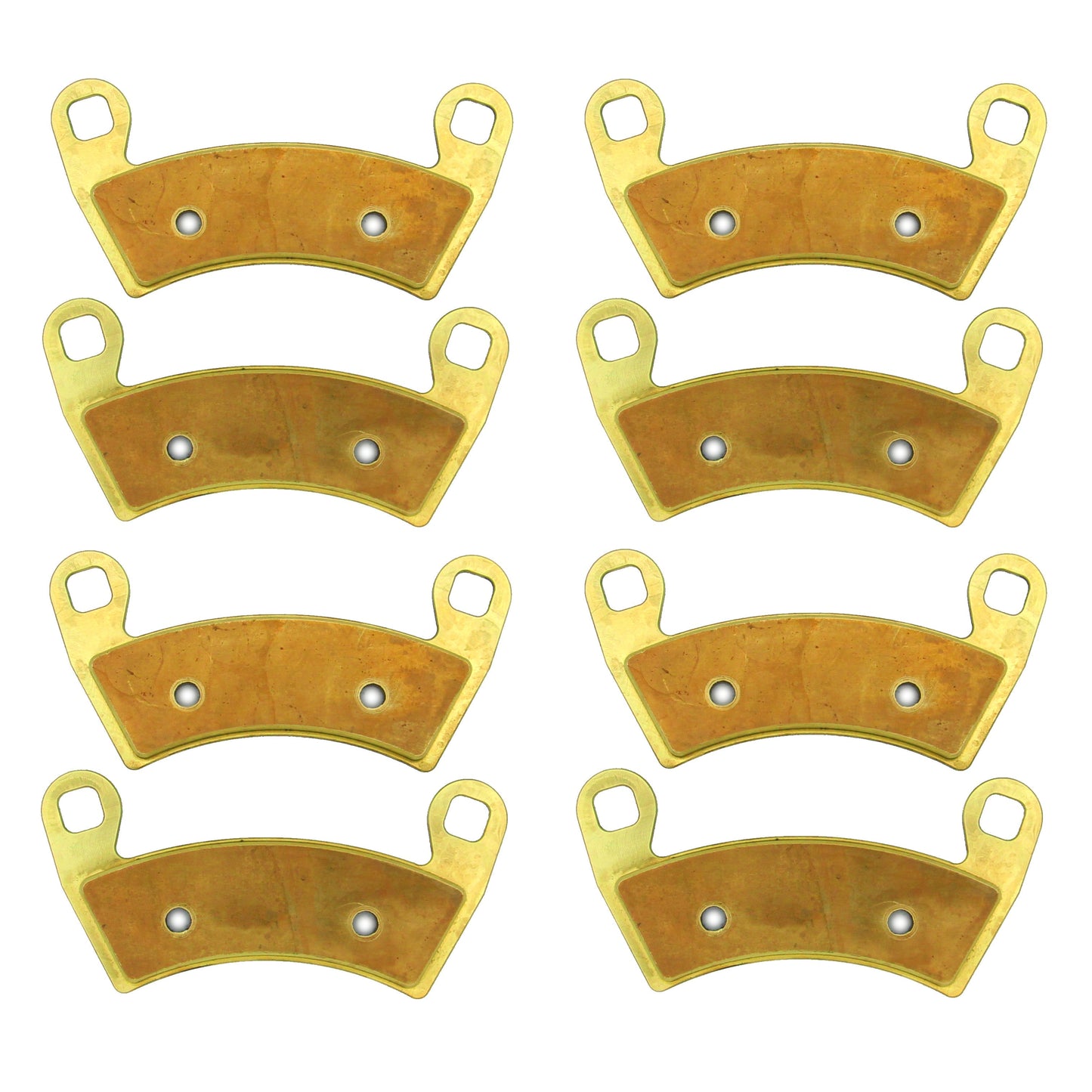 Polaris Ranger Crew 570/700/800/900/XP 1000/Diesel 2008-2024 Brass Brake Pad Set