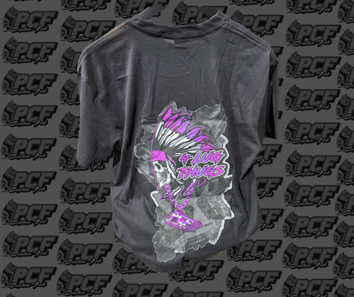 PCF PURPLE 4 LUG THUGS T-SHIRT