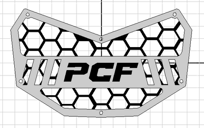 PCF CAN AM X3 ALUMINUM GRILLE