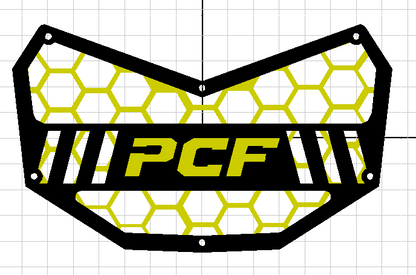 PCF CAN AM X3 ALUMINUM GRILLE