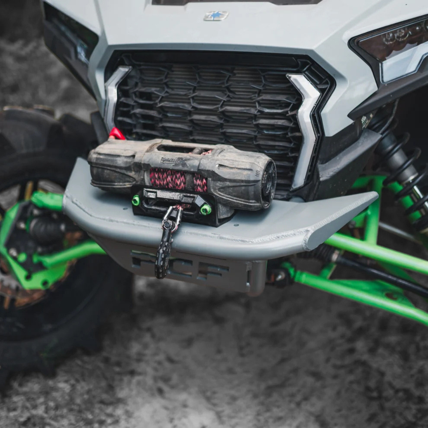 24'+ RZR XP 1K FRONT BUMPER W/ WINCH MOUNT