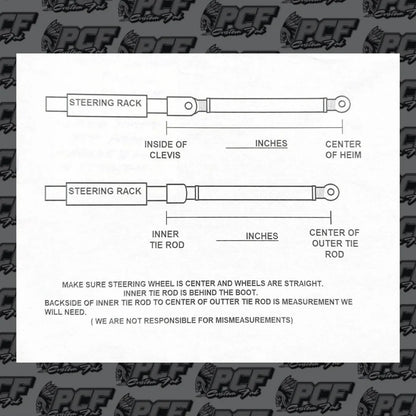 PCF CAN-AM DEFENDER HD11 TIE ROD KIT