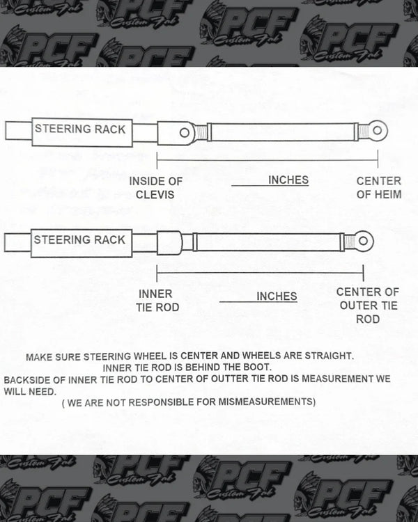 PCF POLARIS TURBO R TIE ROD KIT hover
