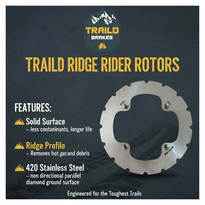 CFMoto UForce 500/800 2018-2022 Ridge Rider Rotor and Brake Pad Kit