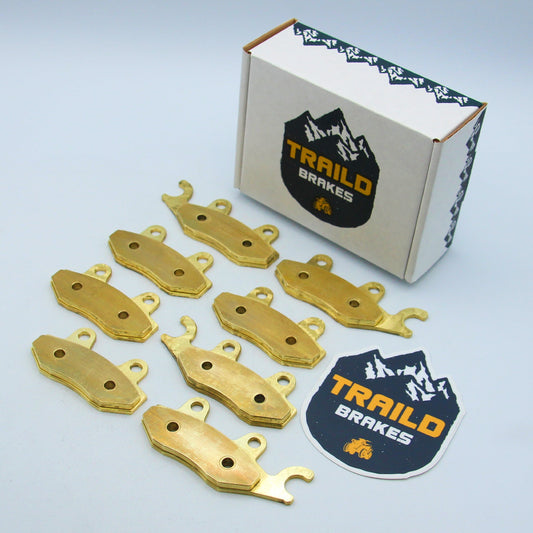 Yamaha Rhino 700 2008-2013 Brass Brake Pad Set