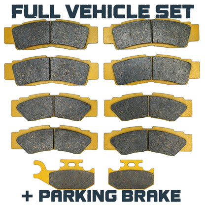 Yamaha Wolverine RMAX2/RMAX4 2021-2024 Ceramic Brake Pad Set with Parking Brake