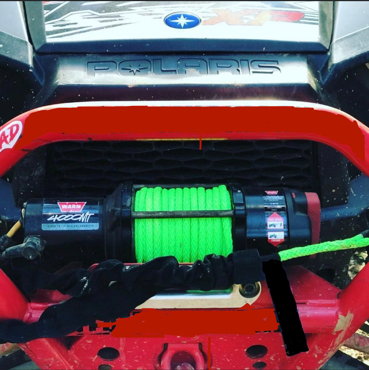 1/4x50 MONSTER WINCH LINE