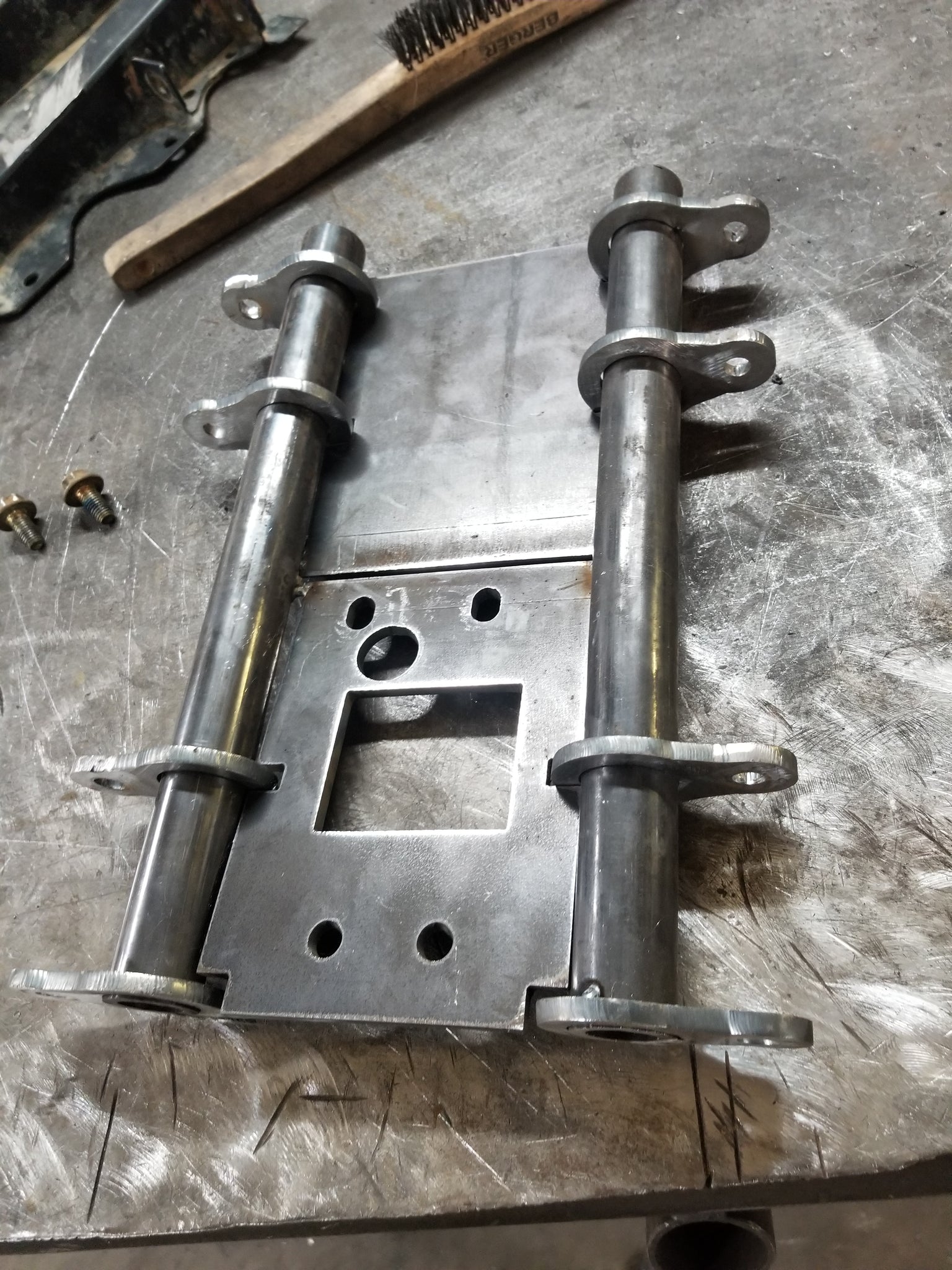 Polaris ranger lower frame cradle
