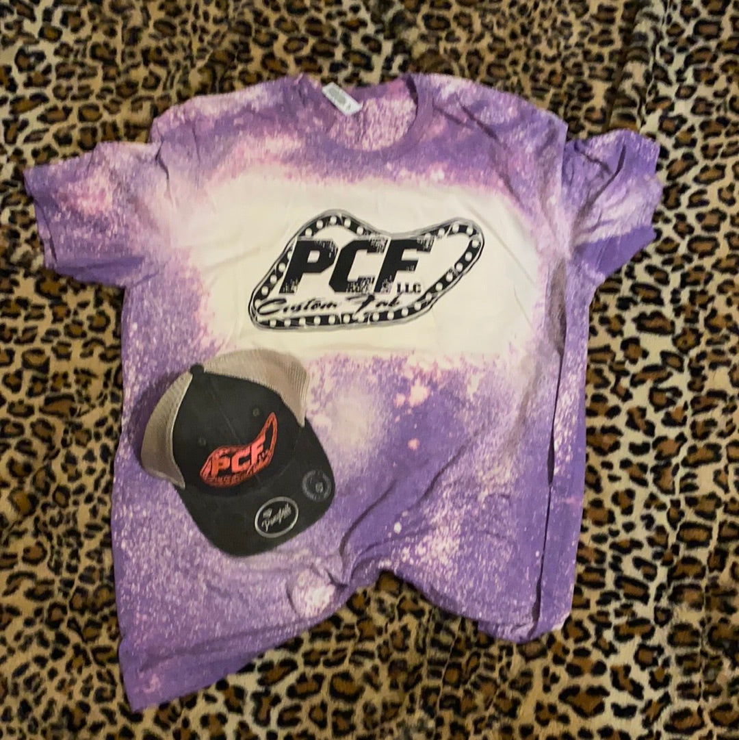 PCF bleached T-shirts
